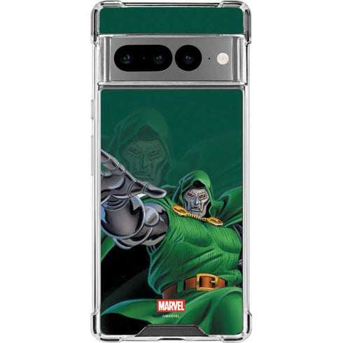 Marvel Dr. Doom Lord Doom Google Pixel 7 Pro Clear Case
